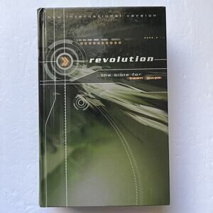 Revolution The Bible for Teen Guys NIV New International Ver Zondervan Hardcover